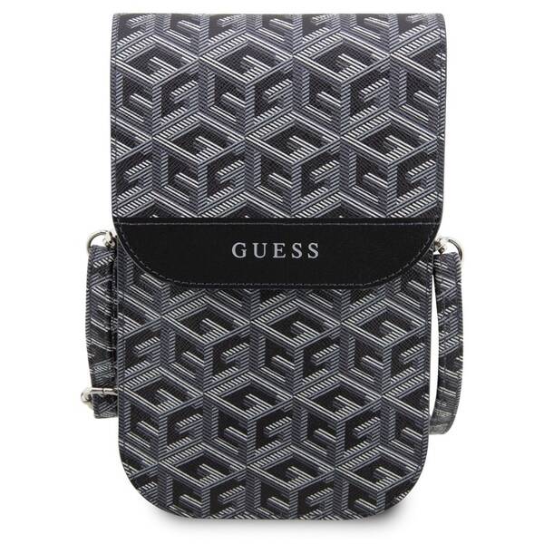 Pouzdro na mobil Guess PU G Cube Phone Bag černá barva
