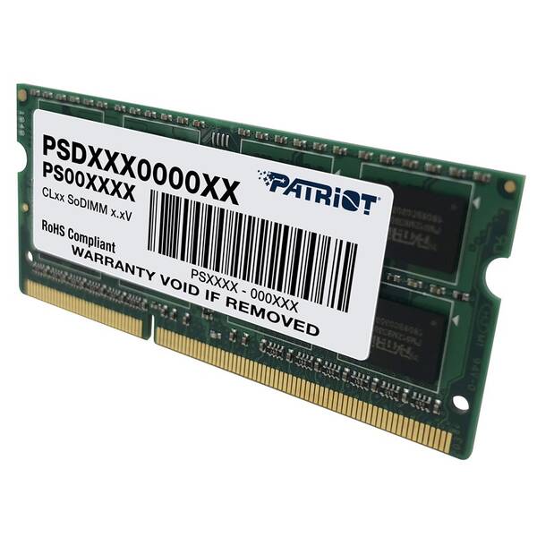 Operační paměť Patriot 4GB DDR3 1333MHz CL9 
