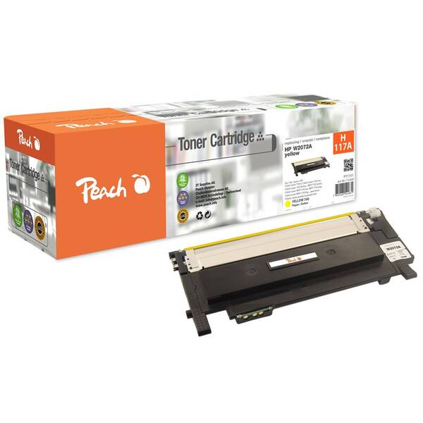 Toner Peach HP 117A, 700 stran žlutá barva
