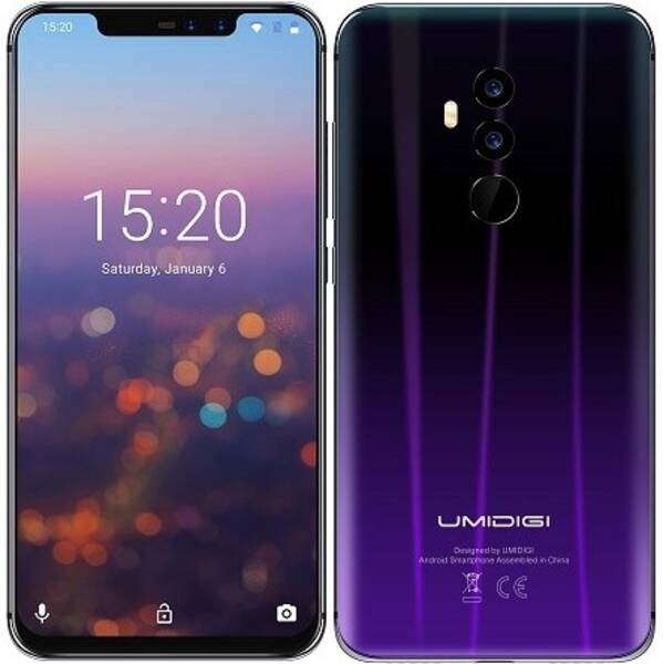 Mobilní telefon UMIDIGI Z2 Dual SIM černá barva
