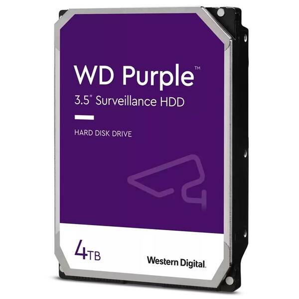 Pevný disk 3,5" Western Digital Surveillance 4TB 
