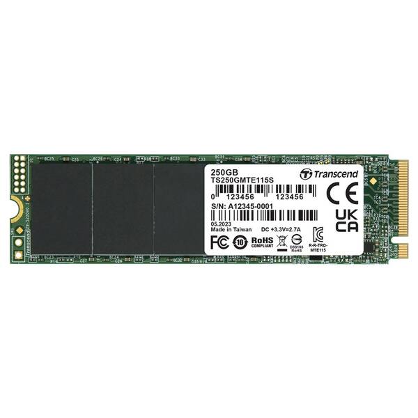 SSD Transcend ME115S 250GB M.2 2280 
