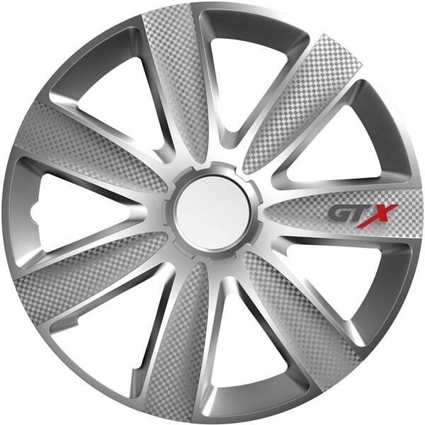 Kryt kol Versaco GTX Carbon silver 16" sada 4ks 
