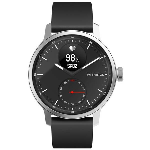 Chytré hodinky Withings Scanwatch 42 mm černá barva
