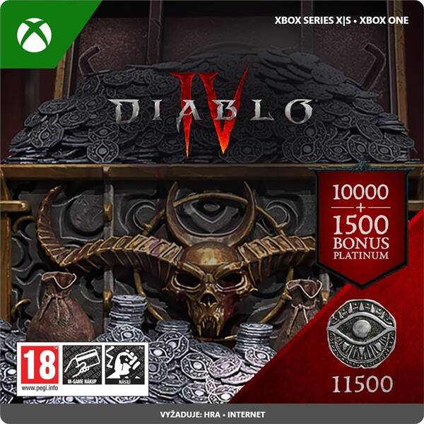  Blizzard Diablo IV 11500 Platinum - elektronická licence 
