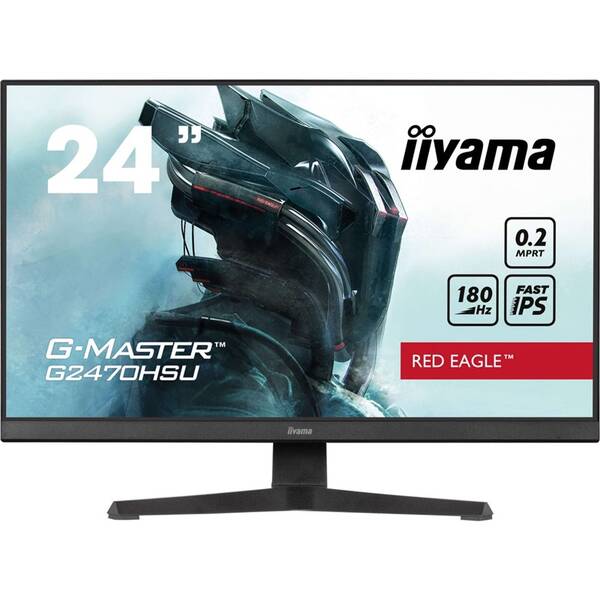 Monitor IIYAMA G-Master G2470HSU-B6 černá barva
