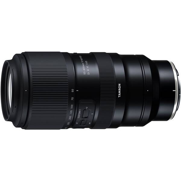 Objektiv Tamron 50-400mm F/4.5-6.3 Di III VC VXD (Nikon Z) černá barva
