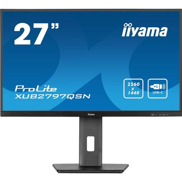 Monitor IIYAMA ProLite XUB2797QSN-B1 černá barva
