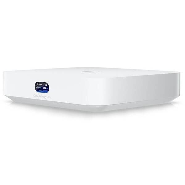 Přístupový bod (AP) Ubiquiti UniFi Cloud Gateway Ultra (UCG-Ultra) bílá barva
