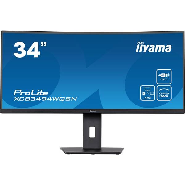 Monitor IIYAMA ProLite XCB3494WQSN-B5 černá barva
