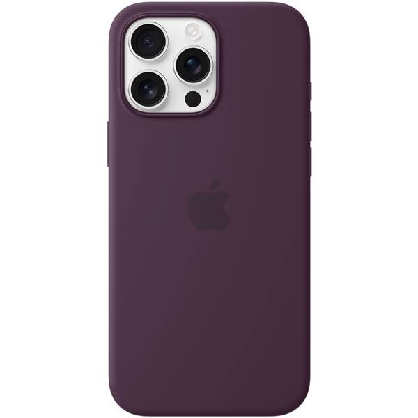 Kryt na mobil Apple iPhone 16 Pro Max Silicone Case s MagSafe - švestkový 
