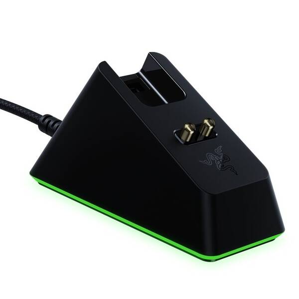 Systém bezdrátového dobíjení Razer Mouse Dock Chroma černá barva
