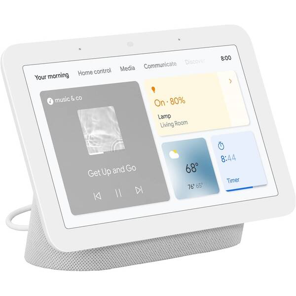 Hlasový asistent Google NEST Hub (2. gen) Chalk 
