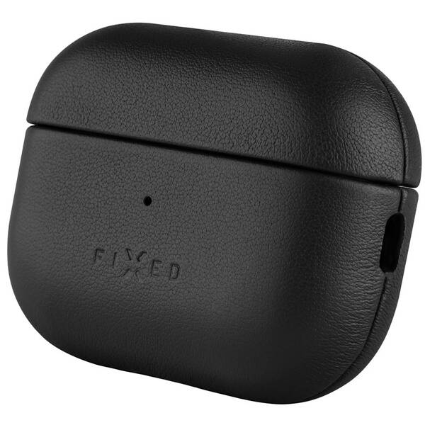 Pouzdro FIXED PodsLeather pro Apple AirPods 3 černá barva
