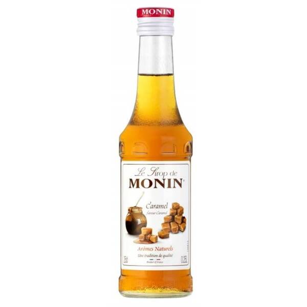 Příchuť pro perlivou vodu Monin CARAMEL 0,25 L 
