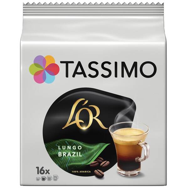 Kapsle pro espressa Tassimo L'or Brazil 16 ks 
