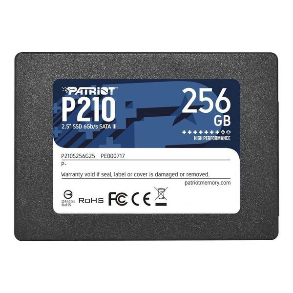 SSD Patriot P210 256GB  ATA 
