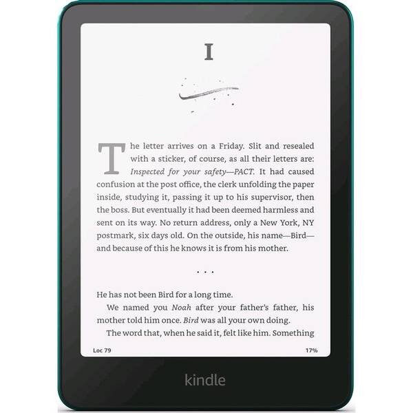 Čtečka e-knih Amazon Kindle Paperwhite Signature Edition 2024 32 GB - bez reklam zelená barva
