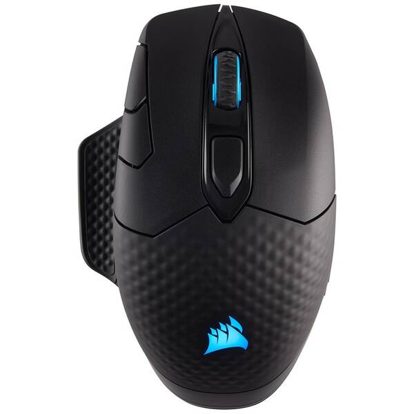 Myš Corsair DARK CORE RGB WIRELESS černá barva
