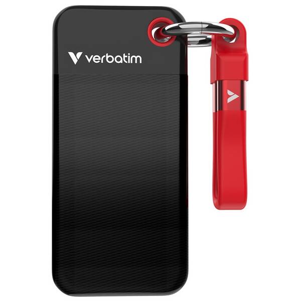 SSD externí Verbatim Pocket 1TB černá barva
