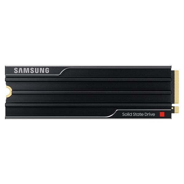 SSD Samsung 9100 PRO 2 TB with Heatsink PCIe 5.0 NVMe černá barva
