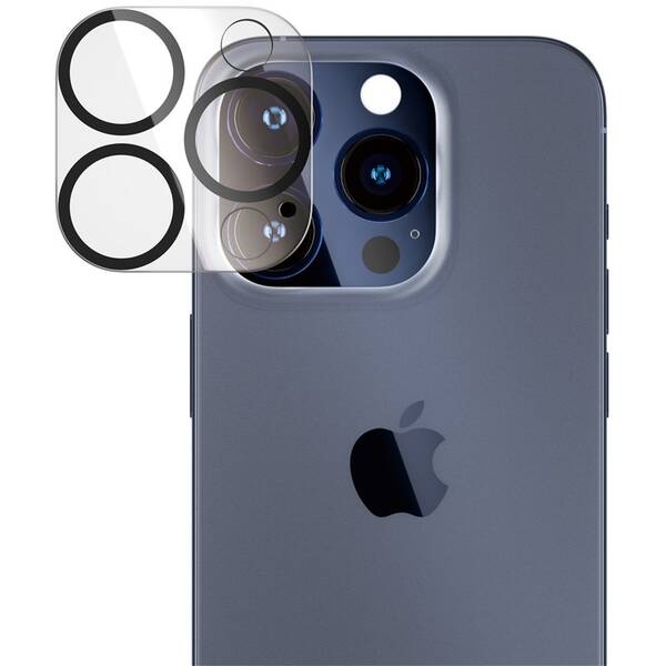 Tvrzené sklo PanzerGlass Camera Protector na Apple iPhone 15 Pro/15 Pro Max 
