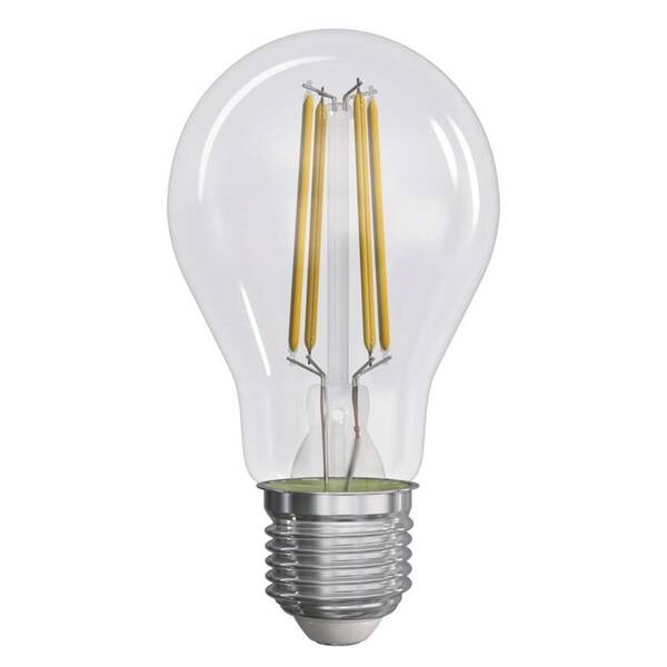 Žárovka LED EMOS Filament klasik, 3,8W, 806lm, E27, neutrální bílá 
