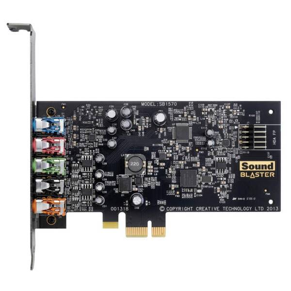 Zvuková karta Creative Sound Blaster Audigy FX PCIE 
