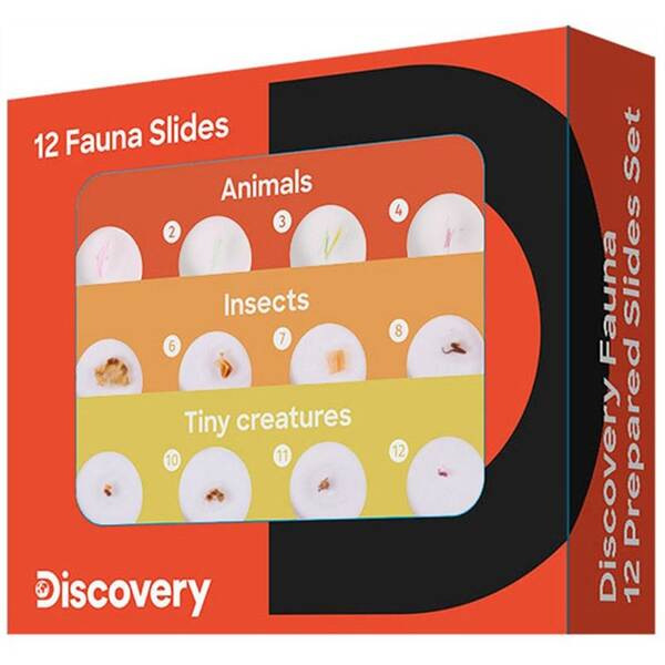 Sada Discovery Fauna 12 Prepared Slides Set 
