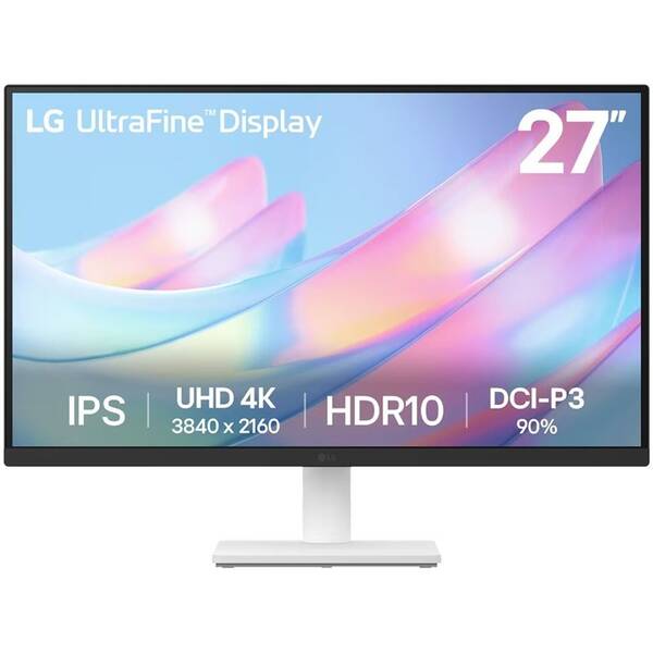 Monitor LG 27US500-W bílá barva
