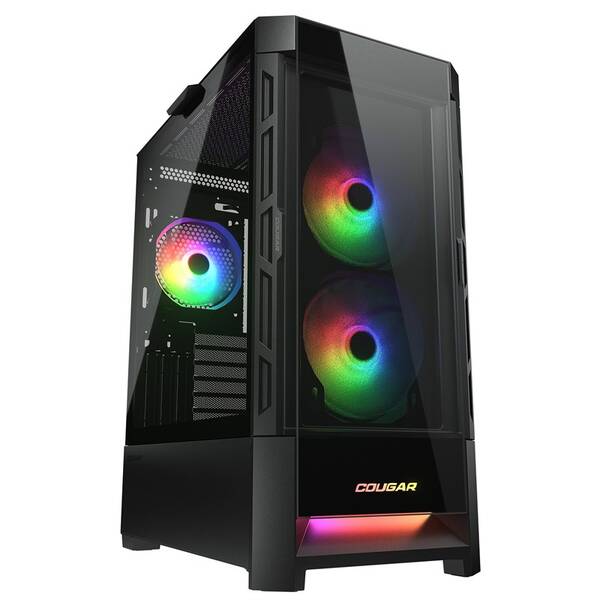 Case Cougar DUOFACE RGB černá barva
