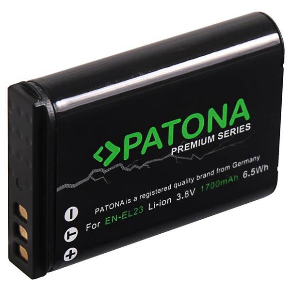 Baterie PATONA pro Nikon EN-EL23 1700mAh Li-Ion Premium 
