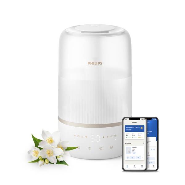 Zvlhčovač vzduchu Philips HU1510/04 bílá barva
