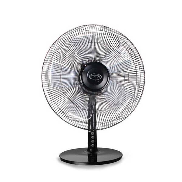 Ventilátor stolní Argo 398200035 TABLO EVO BLACK černá barva
