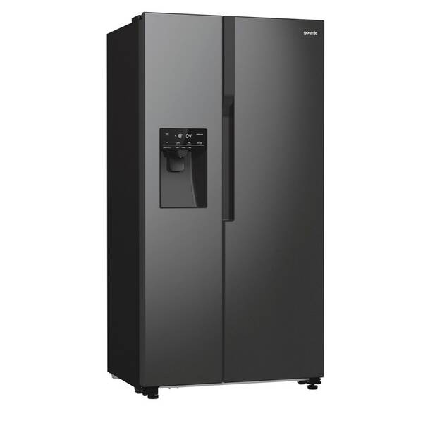 Americká lednice Gorenje NRR9185ESBXL černá barva
