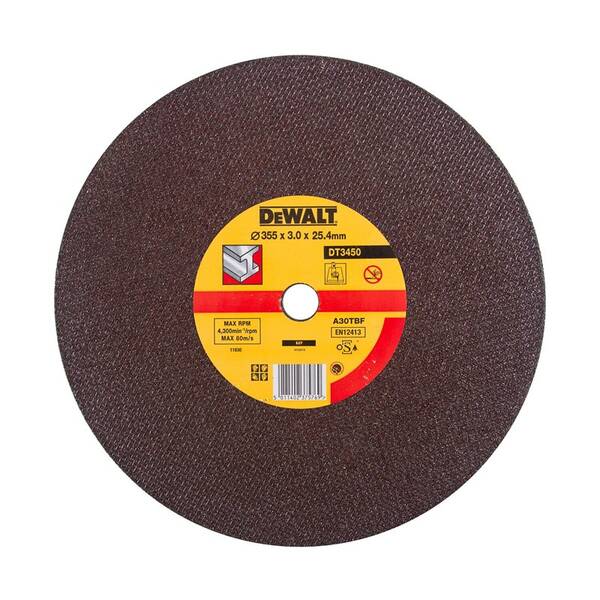 Řezný kotouč Dewalt DT3450 355 x 25,4 x 3,0mm 
