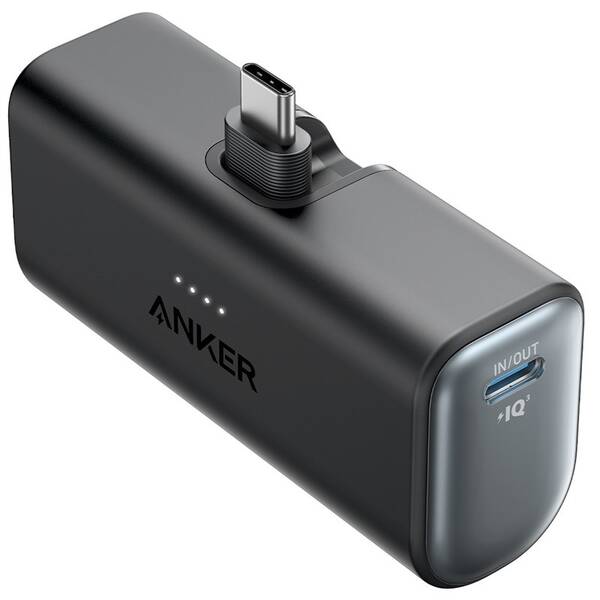 Powerbank Anker Nano, 5000 mAh, 22,5W, USB-C černá barva
