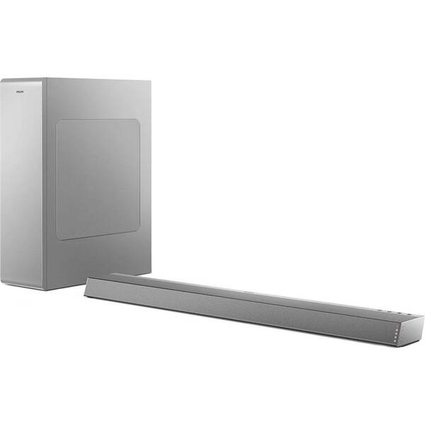 Soundbar Philips TAB6405 stříbrná barva
