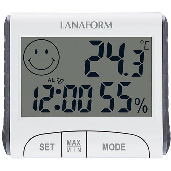 Teploměr Lanaform THERMO-HYGROMETER bílá barva
