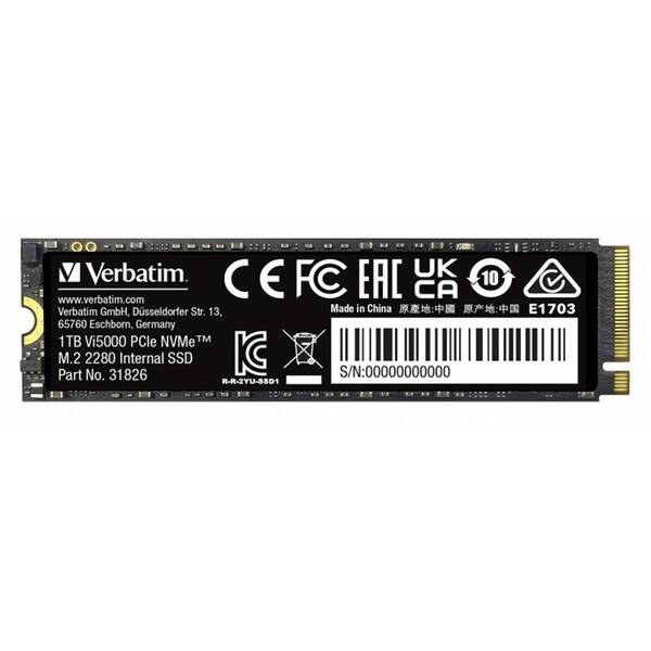 SSD Verbatim Vi5000 1TB NVMe 
