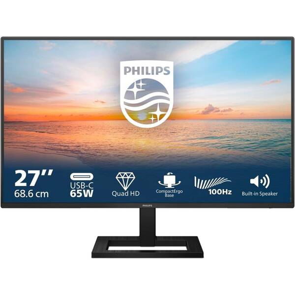 Monitor Philips 27E1N1600AE černá barva
