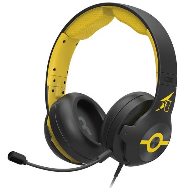 Headset HORI Gaming pro Nintendo Switch - Pikachu Cool 
