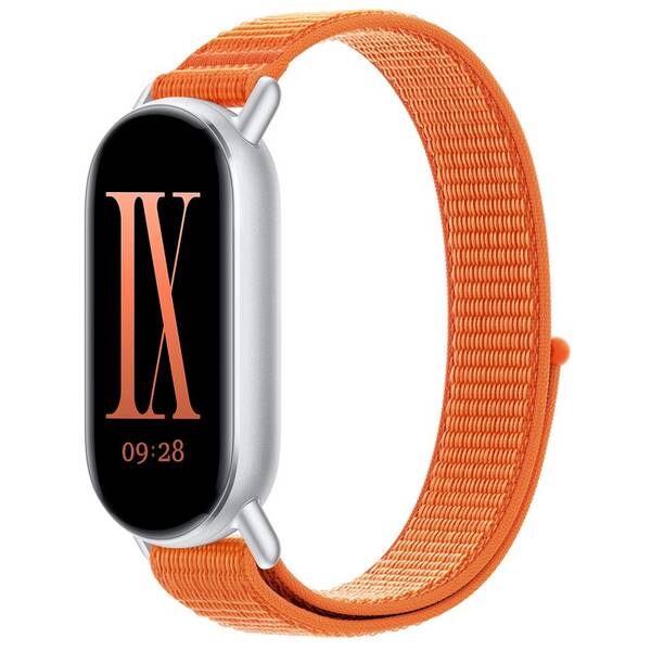 Řemínek Xiaomi Smart Band 9 oranžová barva
