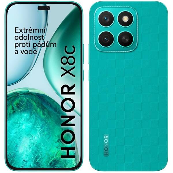 Mobilní telefon HONOR X8c 8 GB / 256 GB zelená barva
