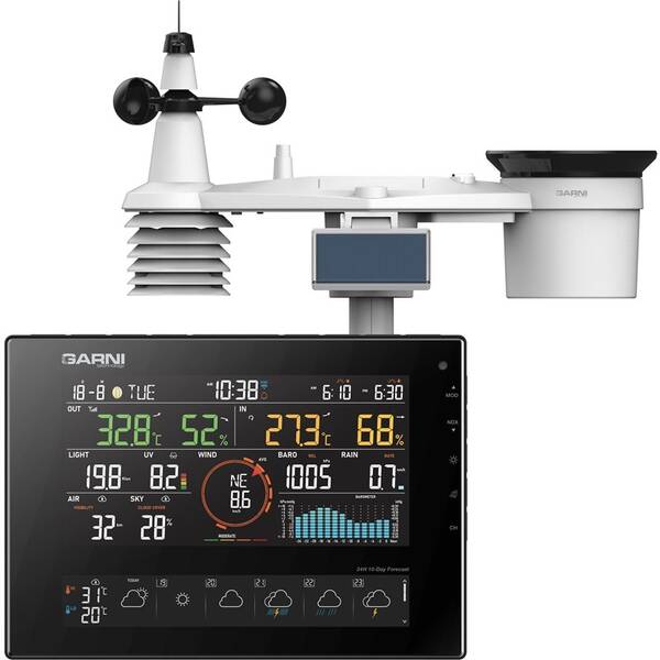 Meteorologická stanice GARNI 2040 Arcus 2GEN černá barva
