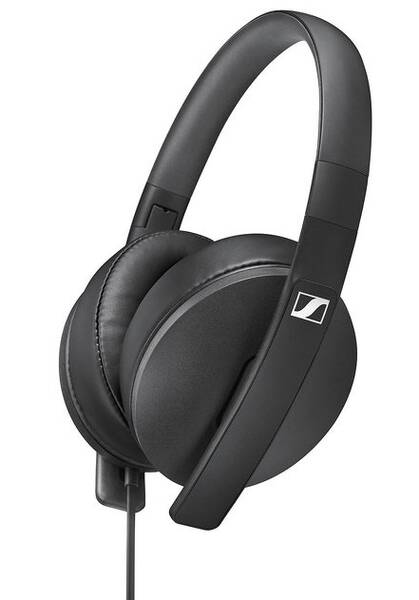 Sluchátka Sennheiser HD 300 černá barva
