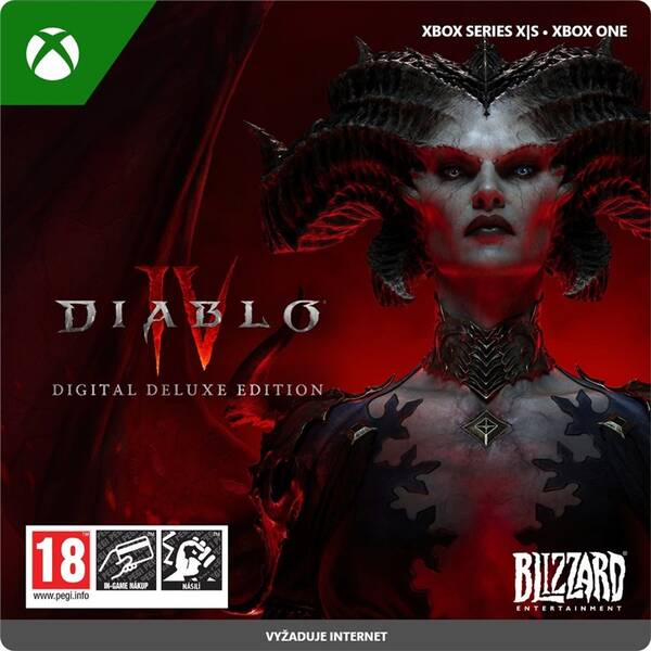  Blizzard Xbox Diablo IV - Digital Deluxe Edition - elektronická licence 
