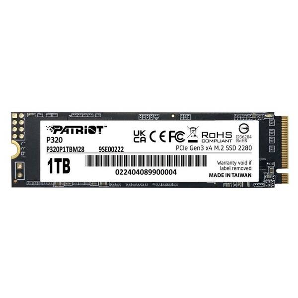 SSD Patriot P320 1TB NVMe 
