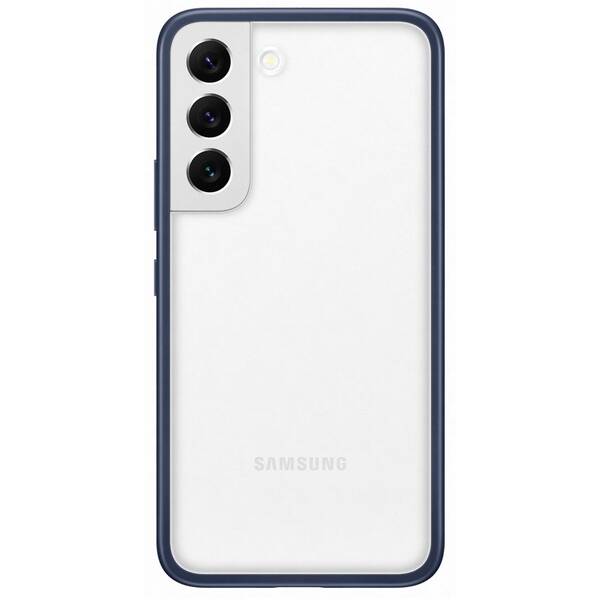 Kryt na mobil Samsung Frame na Galaxy S22 modrá barva
