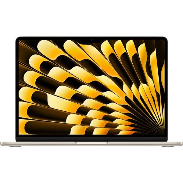 Notebook Apple 13" M3 8× CPU 10× GPU, 24 GB, 512 GB - hvězdně bílý CZ 
